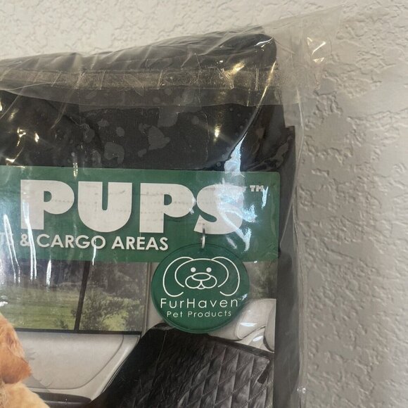 New FurHaven Travel Pup Poly Car Seat Cover Vehicle Protector Bench Seat & Cargo - Picture 5 of 7
